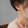 Zircon Bee Earrings Women'S Exquisite Light Luxury High-End Earrings Fashion Temperament Versatile Earrings