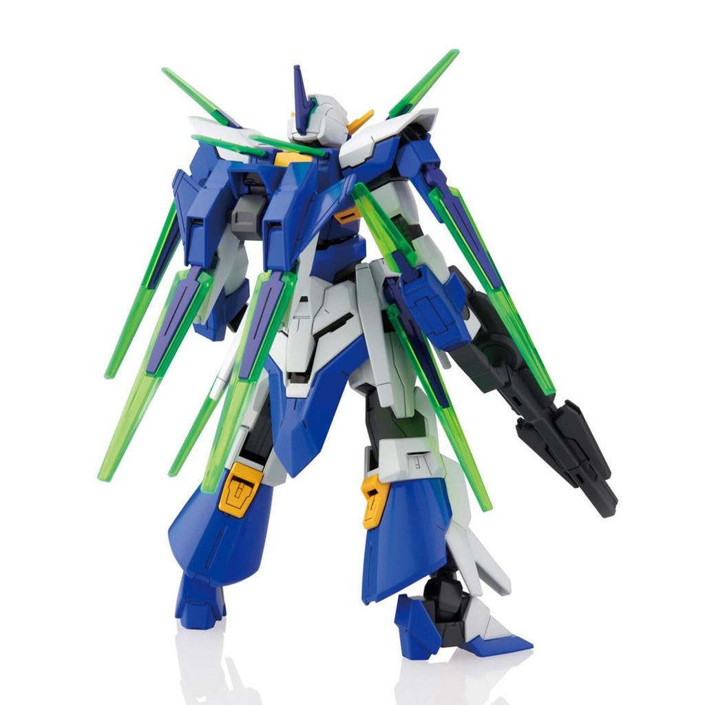 BANDAI SPIRITS HG Mobile Suit Gundam AGE Gundam Scale Plastic Model Kit AGE-FX 1/144 Pre-Colored
