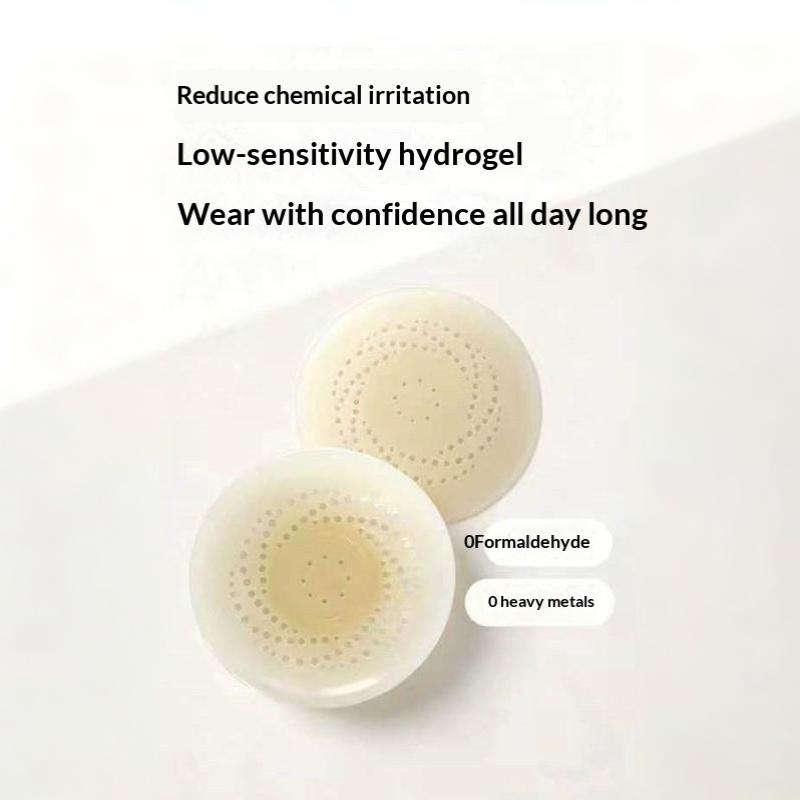 1 Pair Soft Invisible Adhesive Chest Paste Reusable Breathable Lift Up Bra Pads for Bridal Wedding Events
