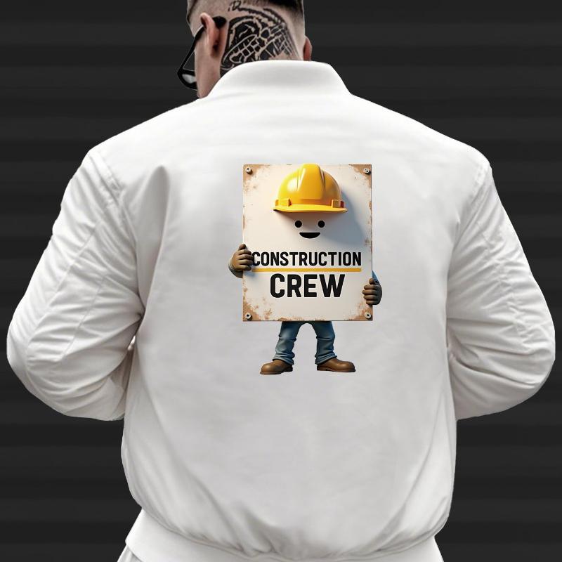 Warm & Windproof for Winter Layering: Men s Fleece-Lined Baseball Jacket S