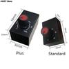 1PC Mini DC 0-10V 1-10V Knob Dimmer 0-100% Scale Electronic Potentiometer for LED Dimmable Grow Lights Power Driver