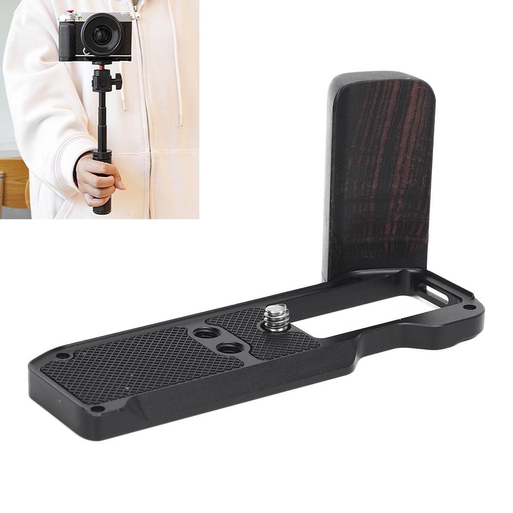 VBESTLIFE Hand L Shape Bracket Handle for XM5 with ARCA Quick Release Plate and Compartment Pad X-M5 Grip, Camera, Opening, Anti-Slip