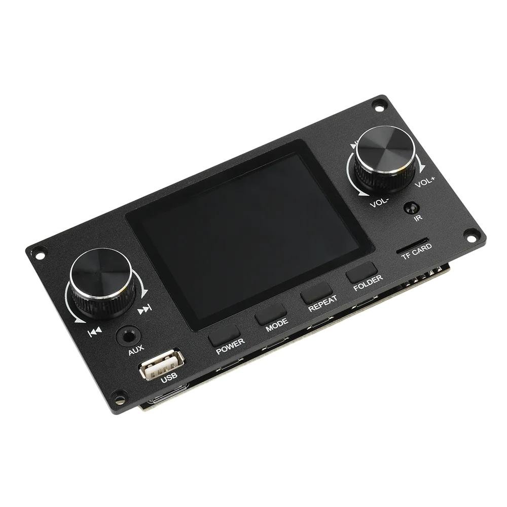 2.8-inch TFT Amplifier Bluetooth DC 4.5-5.0V 5W MP3 Decoder Board Car Audio USB TF FM Radio Module MP3 Player Color Screen