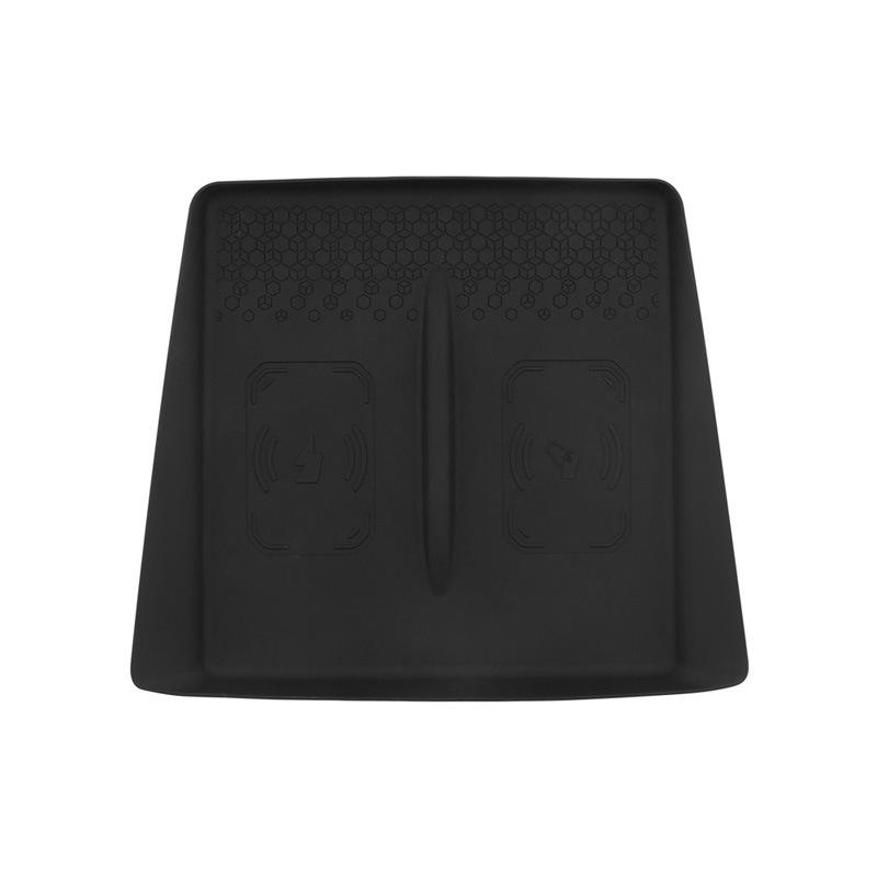 Compatible Silicone Non-slip Wireless Charging Pad for 2026 Tesla Model Y Facelift