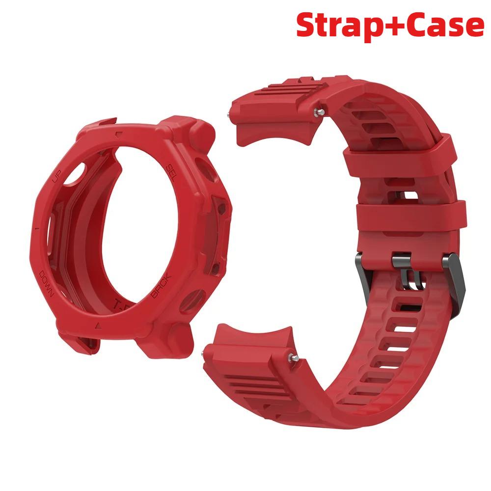 Silikonový řemínek a pouzdro pro chytré hodinky Huami Amazfit T-REX 3 Pro Řemínek na hodinky Pro Amazfit T-rex3 Pro Náramek