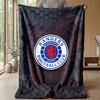 Rangers FC Morbida Coperta in Pile di Flanella Leggera Accogliente Calda Coperta da Lancio per Divano Letto Arredamento per la Casa