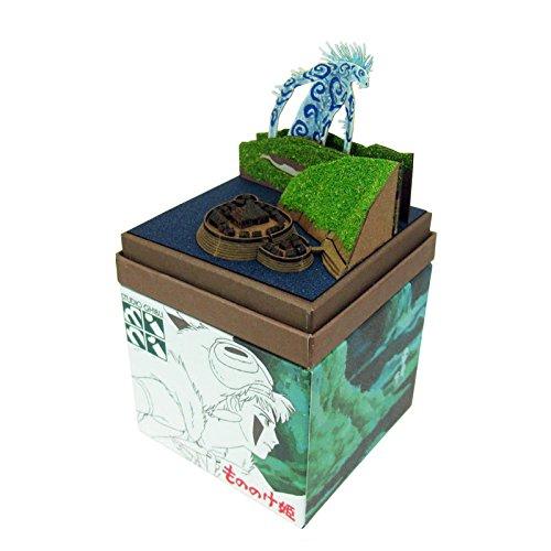 Sankei Studio Ghibli Mini Princess Mononoke Night-Walker Non-Scale Paper Craft MP07-44