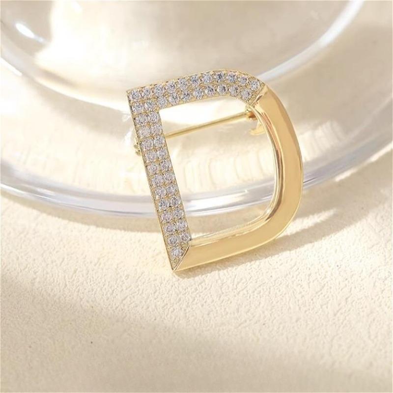 Буквы Кристальные Броши Булавки Броши с Индивидуальностью Стразы Креативные Ювелирные Изделия Подарки