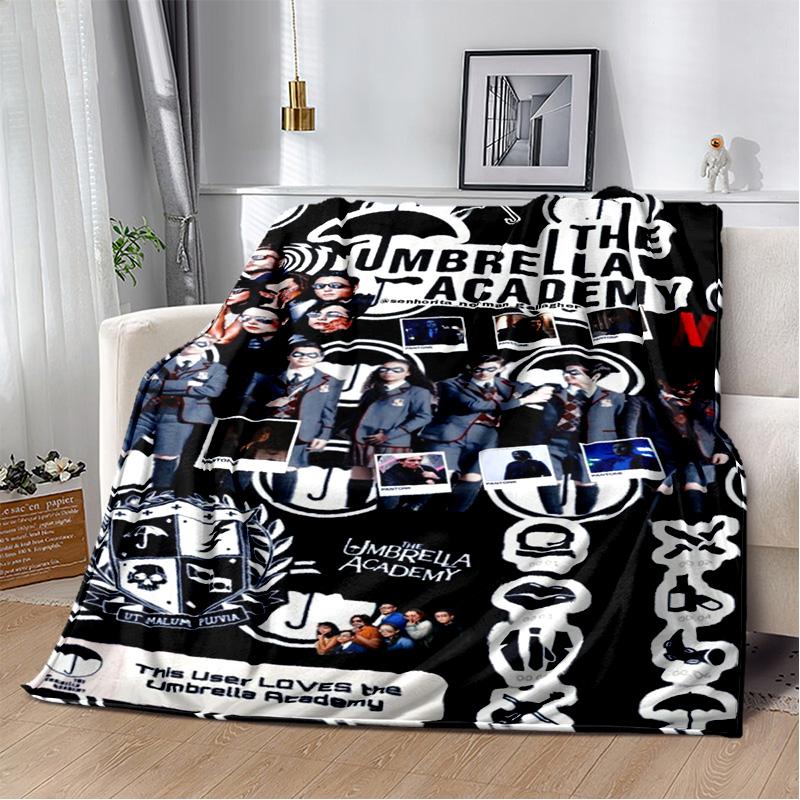 The Umbrella Academy TV Movie Soft Plush Blanket,Flannel Blanket Throw Blanket for Living Room Bedroom Bed Sofa Picnic Cover Kid