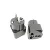 Universal DE Plug Adapter USA To Euro Europe Travel Wall AC Power Charger Adapter Converter 2 Round Pin Socket