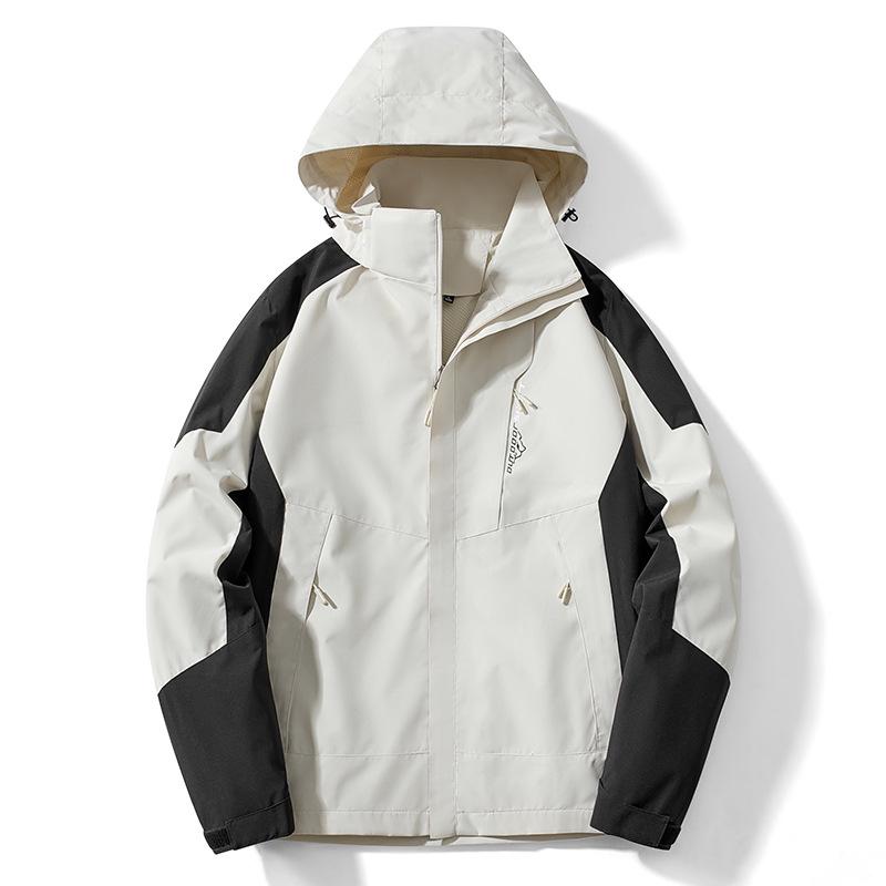 Cross-Border Outdoor Unisex Windbreaker: Waterproof, Windproof, Ideal for Spring/Autumn, Custom Logo Available.