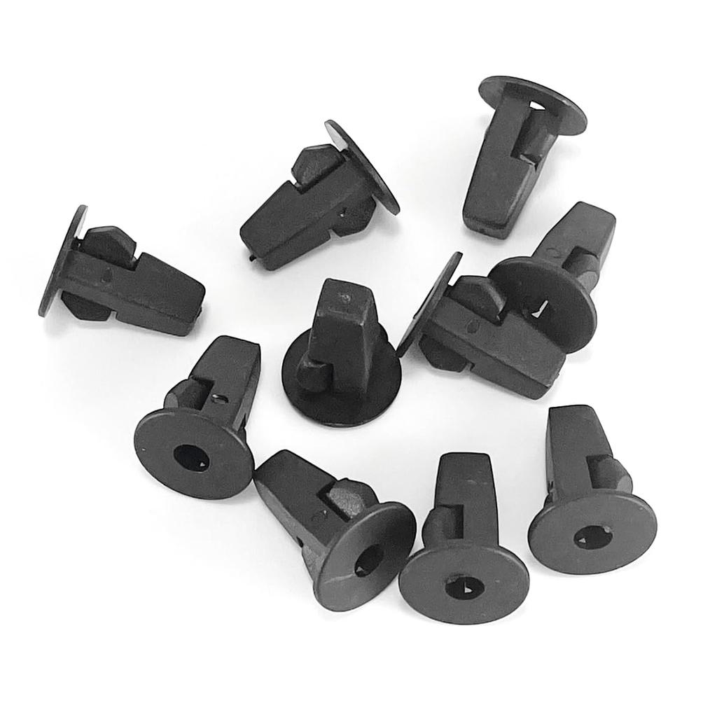10 Pcs Mudguard Screw Grommets for Toyota Hiace 200 Series Mud Flaps Toyota Tire House Screw Black 47256-26060 90189-06065