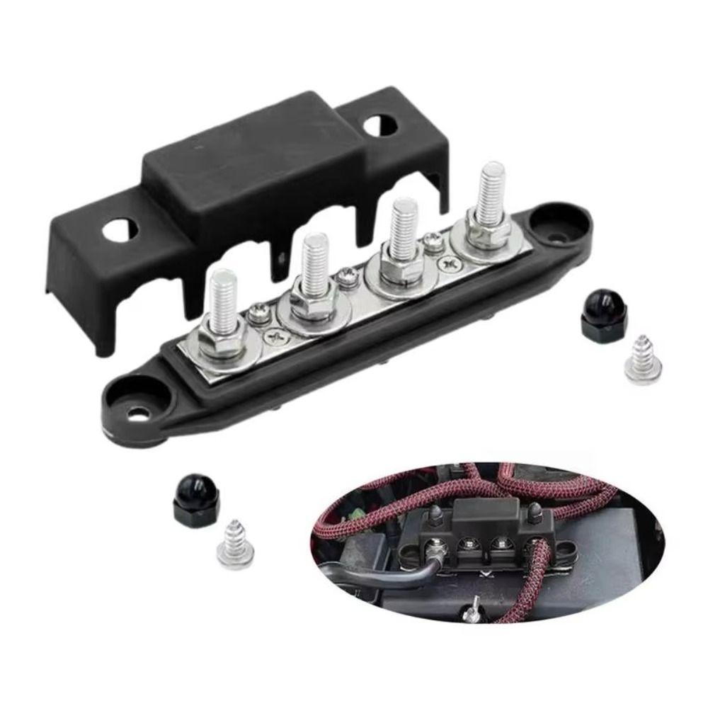 4 Studs Power Distribution Blocks Insulation Base Studs Junction Block Premium Wiring Stud Rows  RV