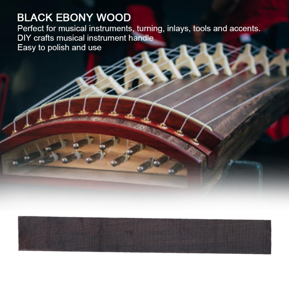 Black Ebony Wood Black Ebony Wood Block Black Acoustic Guitar Accessories  For Guitar