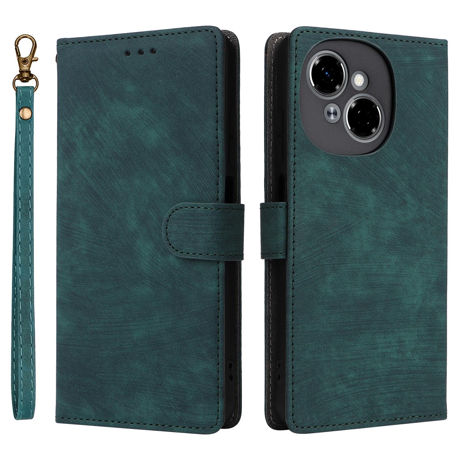 

Для TECNO Spark Go 2025/Spark Go 1/Pop 9 4G Чехол-кошелек с блокировкой RFID из ПУ кожи с подставкой для просмотра Green