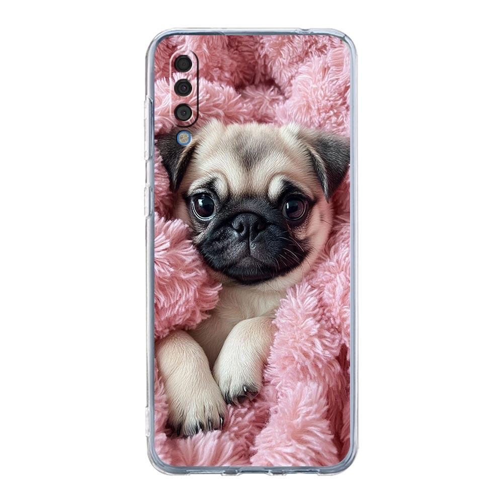 Phone Case For Samsung A56 A36 A26 A16 A14 A12 A22 A32 5G A34 A42 A52 A54 A50 A70 A72 A40 A04S A06 Cover French Bulldog Dog Pet