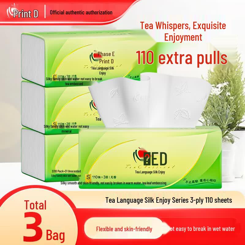 Mind Act Upon Mind Tea Talk 3-Ply Facial Tissues