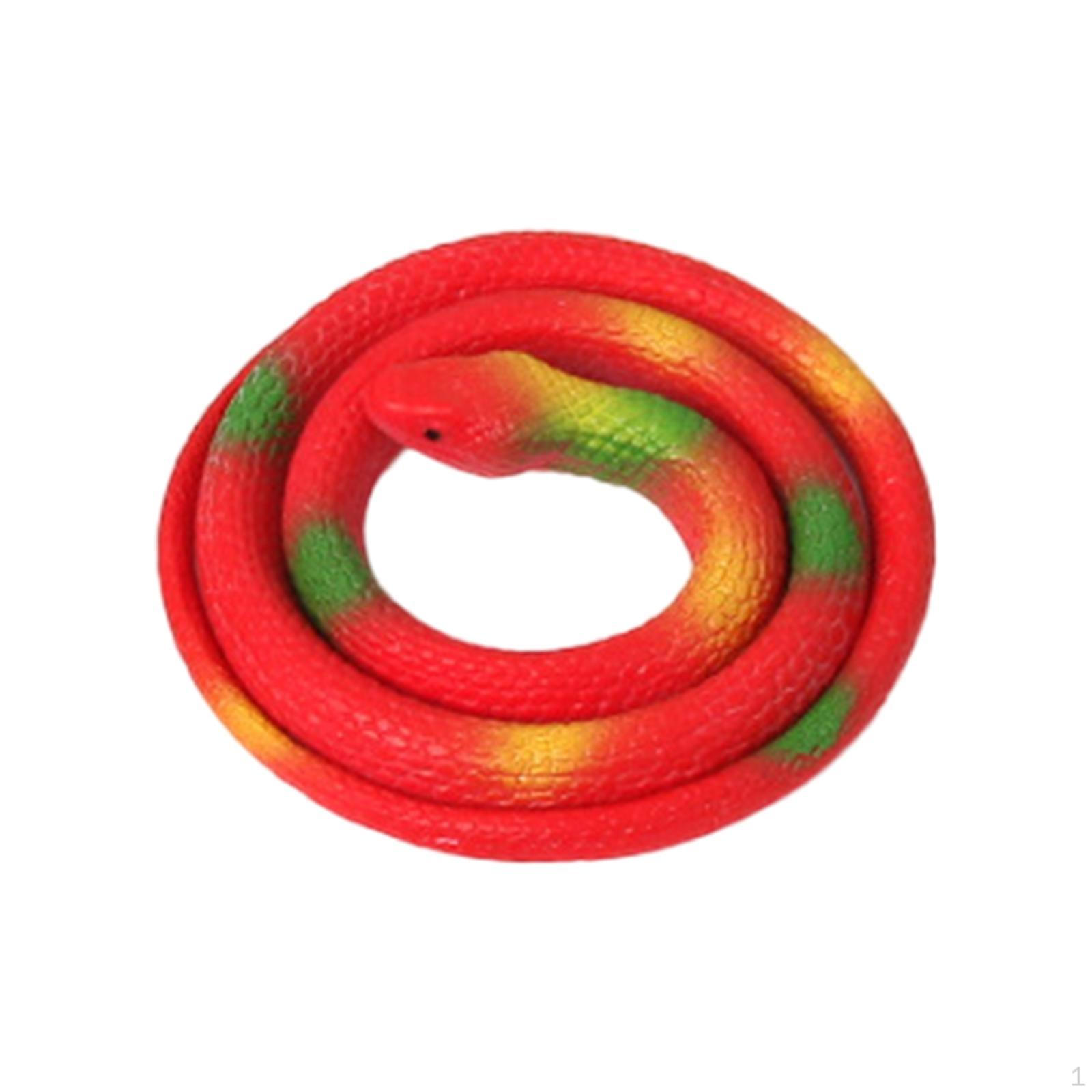 

Мягкая резиновая фигурка змеи, домашний декор, модель животного джунглей, украшение для вечеринки 70cm