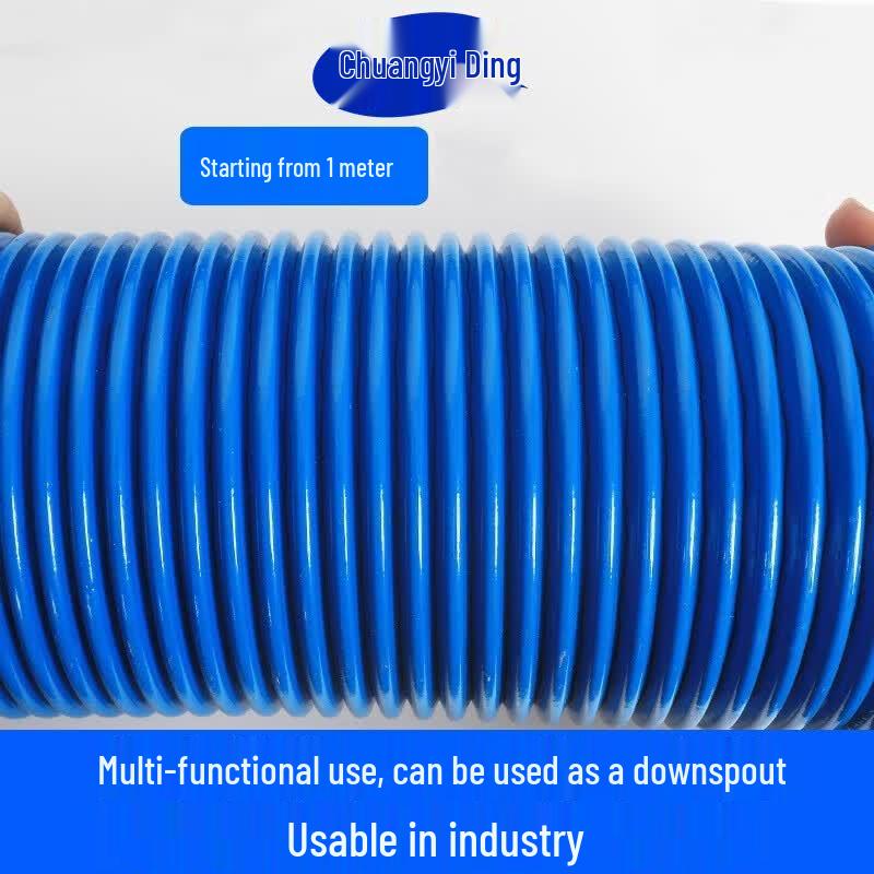 Chuangyi Ding Industrial Blue PVC Flexible Hose