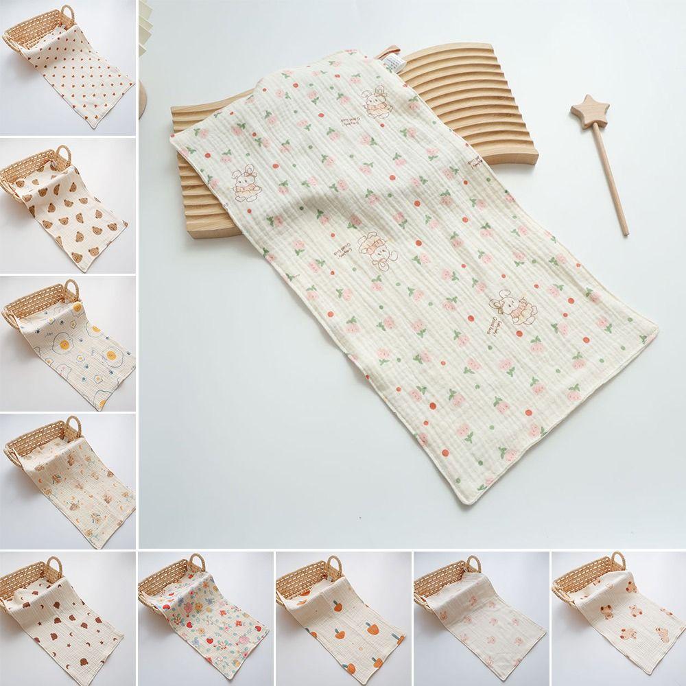 

4-шаровий дитячий рушник для обличчя 25*50 см для новонароджених, дитячий садок, м яка тканина для відрижки 9