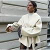 Women'S V-Neck Long-Sleeved Jacket Loose Version