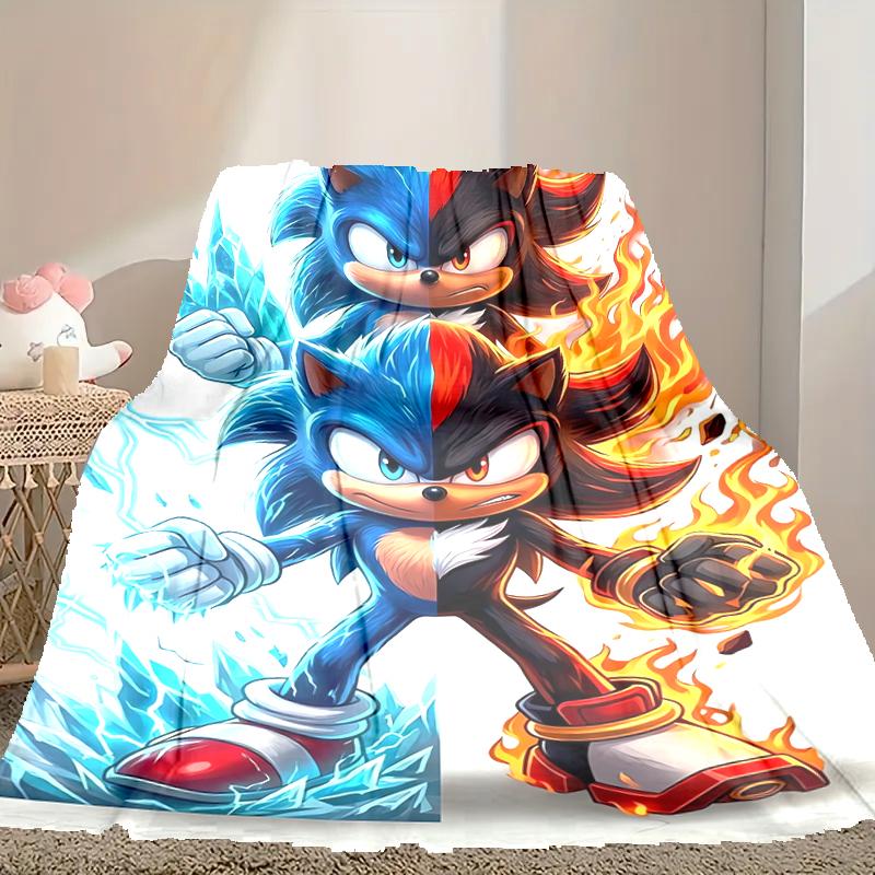 SONIC Blanket Lightweight Print Throw Blanket For Couch, Bed, Car, A Heartfelt Gift for Your Family and Friends