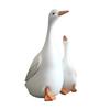 1Pc Large, Medium And Small Landscape Duck Mother And Duckling Decorations Pastoral Simulation Resin Duck Decorative Statues