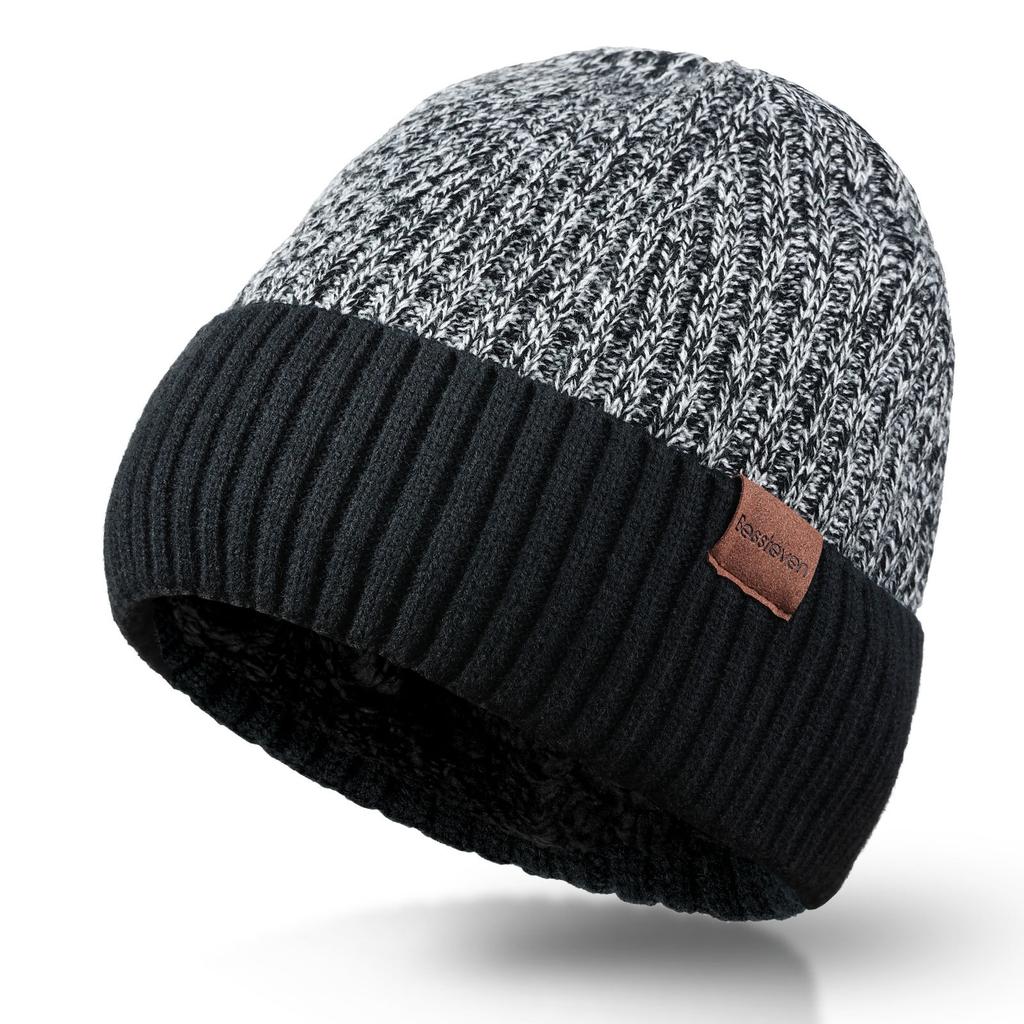 Knitted Hats for Men and Women Warm Ear Protection Winter Hats Plus Velvet Cold-proof Outdoor Cycling Hiking Mountain Climbing Couples Cold Hats