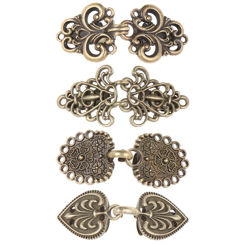 New Vintage Cardigan Duck Clip Pin Clasp Set Women Shawl Blouse Collar Sweater Scarf Clasp Charm Accessories