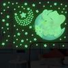 Night -Ray Animal Star Wall Sticker Background Wall Decoration Diy Fluorescent Stickers