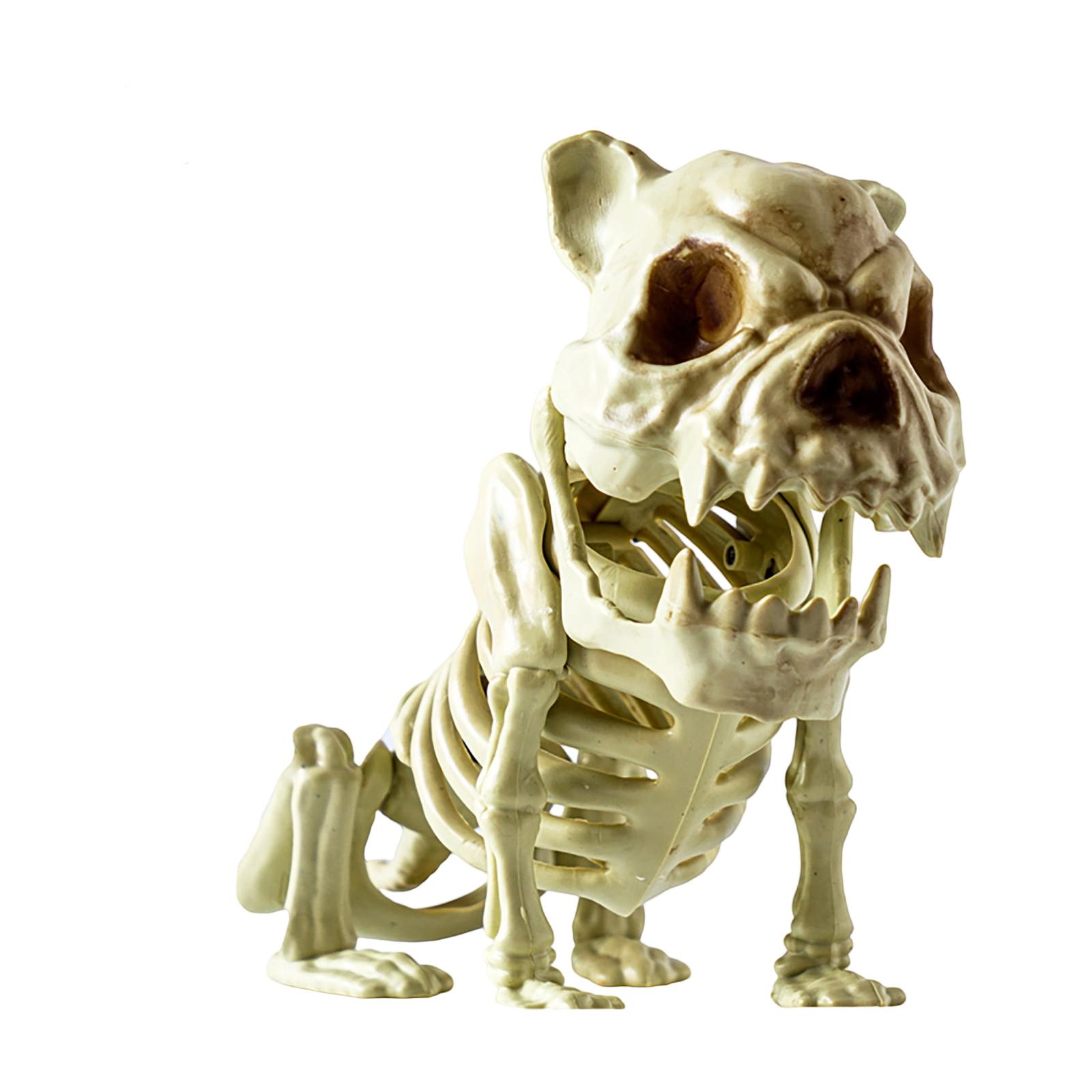 

Halloween Pug Skeleton Ornaments, Interesting Animal Ornaments, Add To The Halloween Atmosphere,Suitable For Friends To Send One Size