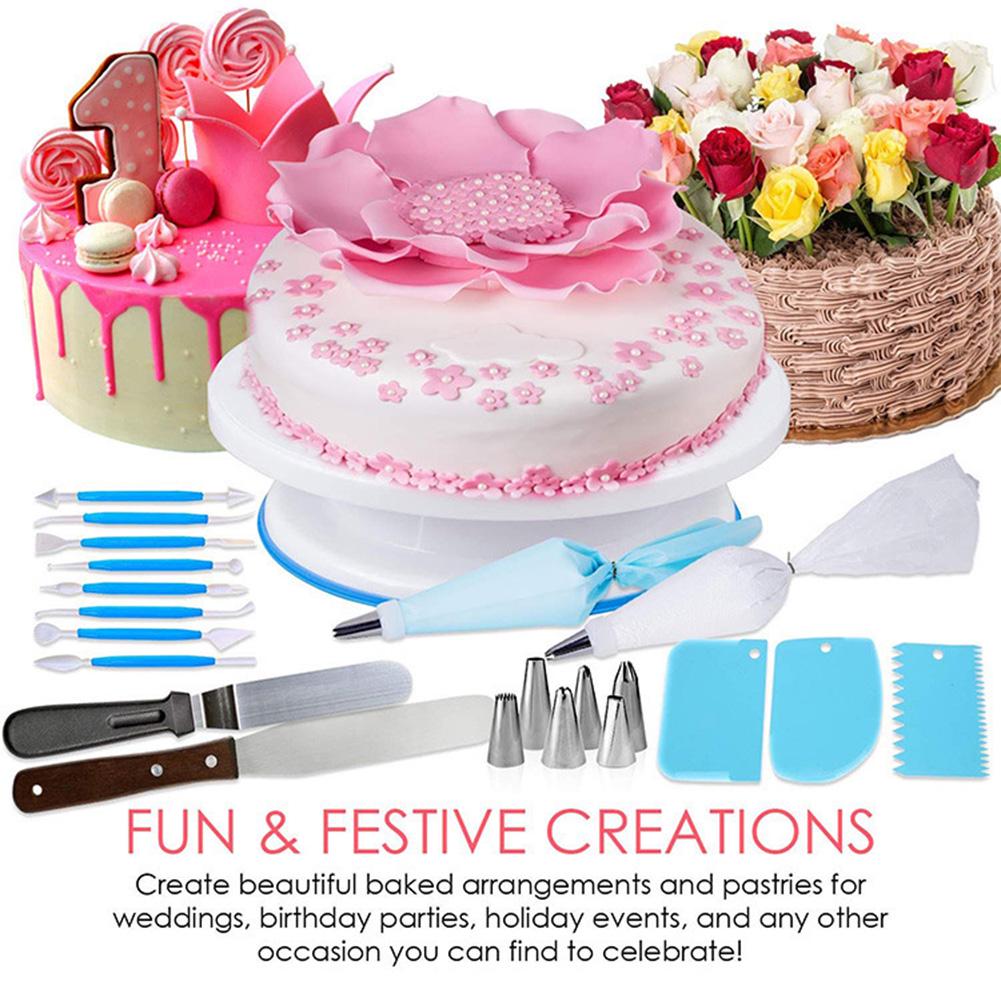 40 Pcs Set Kuchen Dekorieren Liefert Edelstahl Backenform Kit Küchenwerkzeug 40 Pcs Set Kuchen Dekorieren Liefert Edelstahl Backenform Kit Küchenwerkzeug