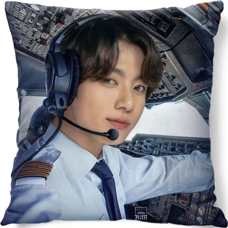 

Подушка BTS Чонгук Подушка для комфорту Kpop Подушка для ліжка BT21 40*40cm