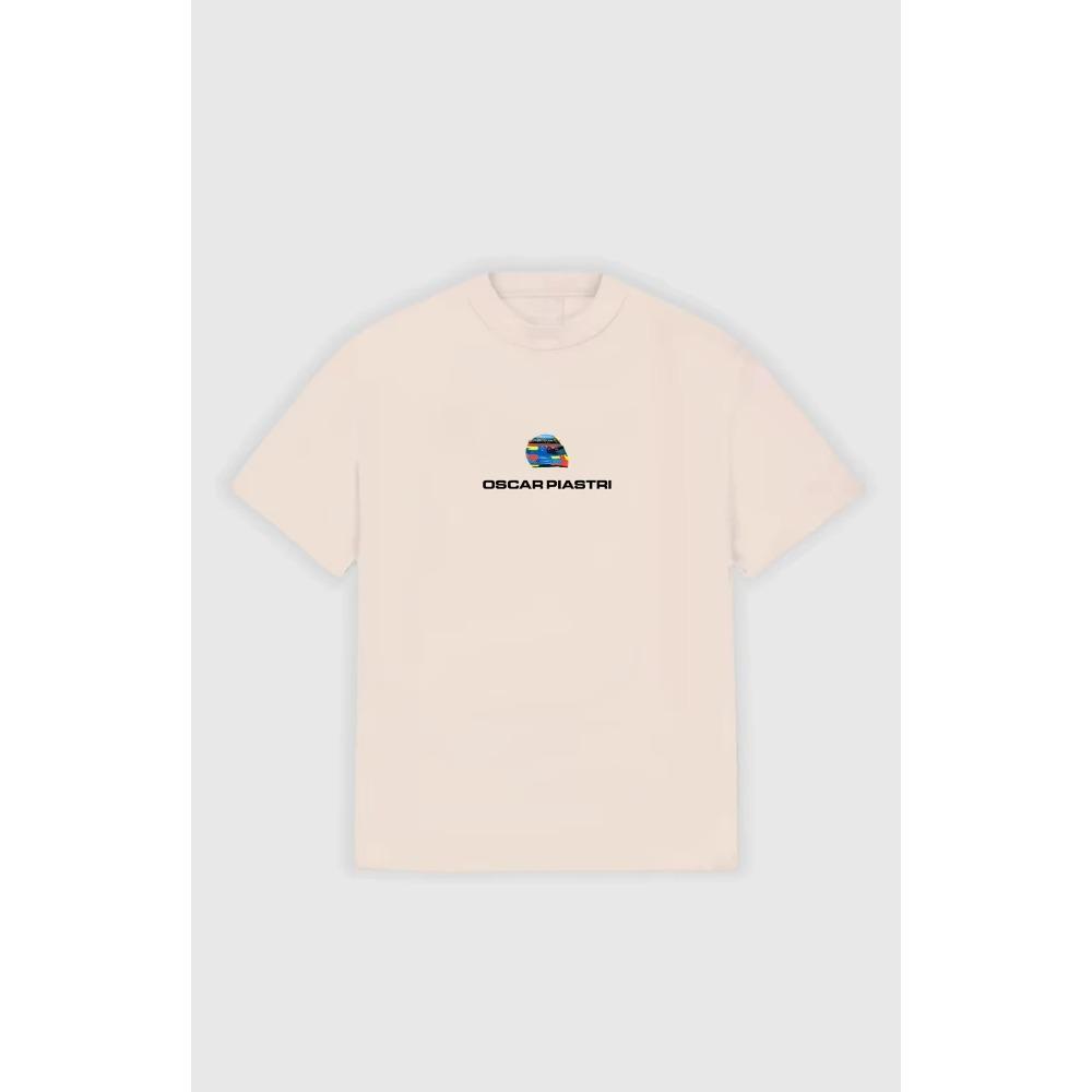 2025 Oscar Piastri Regular Shirt Alphabet Printed Top T-Shirt Summer New Light and Thin Men's and Women's Top Short Sleeve