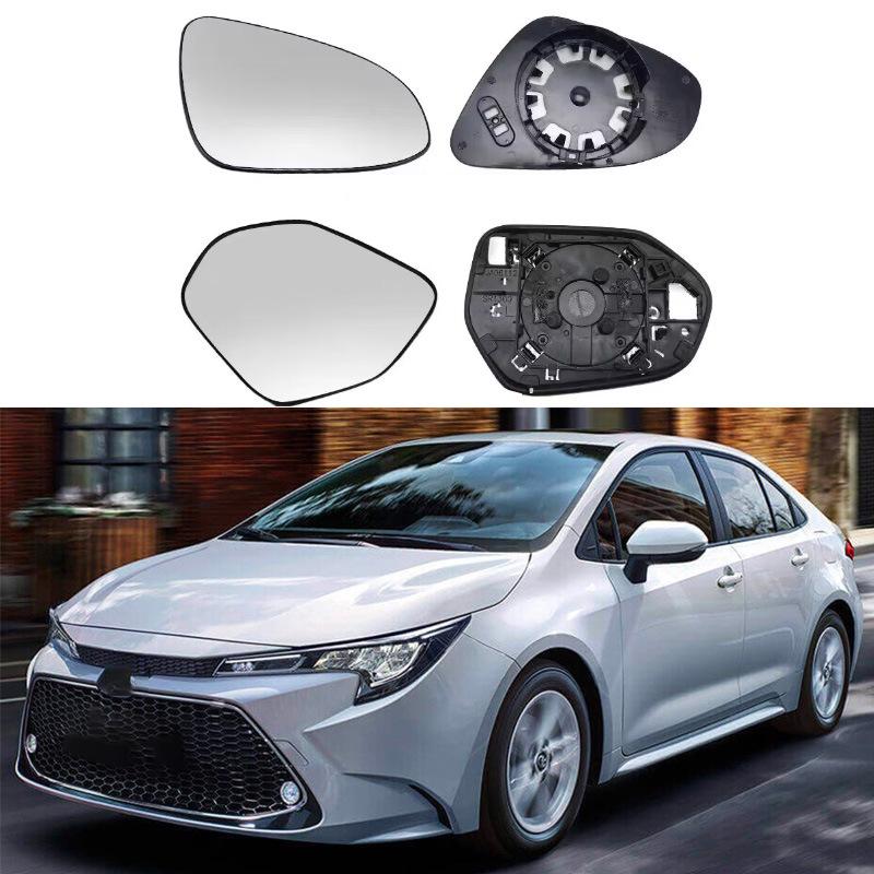 Compatible Rearview Mirror Lens for 2014-2022 Toyota Levin