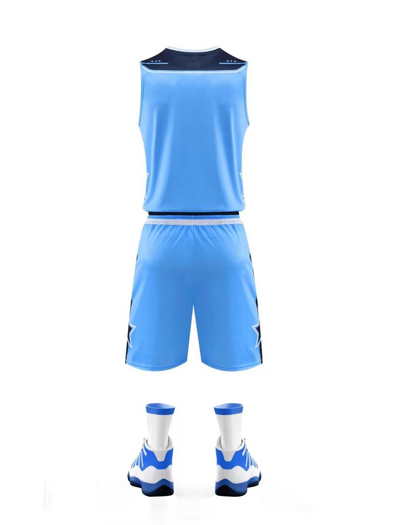 Cross-Border Basketball Training Uniform Set: New Style for Kids & Adults