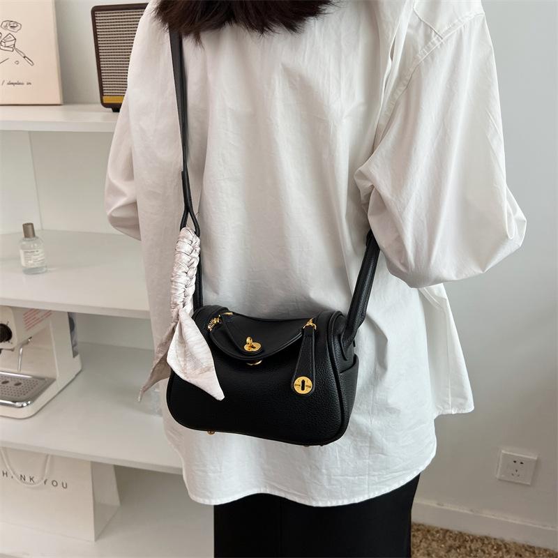 Tasche Damen Neue Mode Schultertasche Einfarbig Vielseitig Lässige Umhängetasche