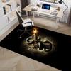 Snake and Gun Chair Mat: Office Carpet, Oversized Rug for Home Decor, Sofa Mat, Desk Pad Gift Suitable for Bedroom, Living Room, Any Room