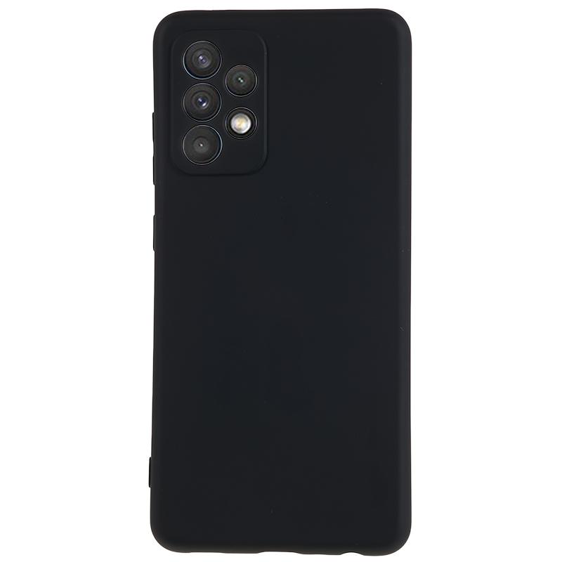 For Samsung Galaxy A52 4G/5G/A52s 5G Rubberized Phone Case Fiber Lining TPU Back Cover