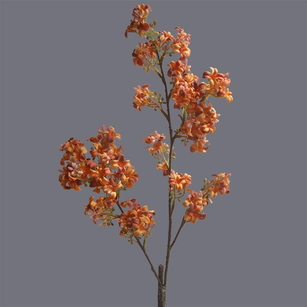 

Retro 70 Cm Artificial Lilac Flower Floral Display Pink Artificial Faux Plants Simulation Fake Flower Home Decor оранжевый