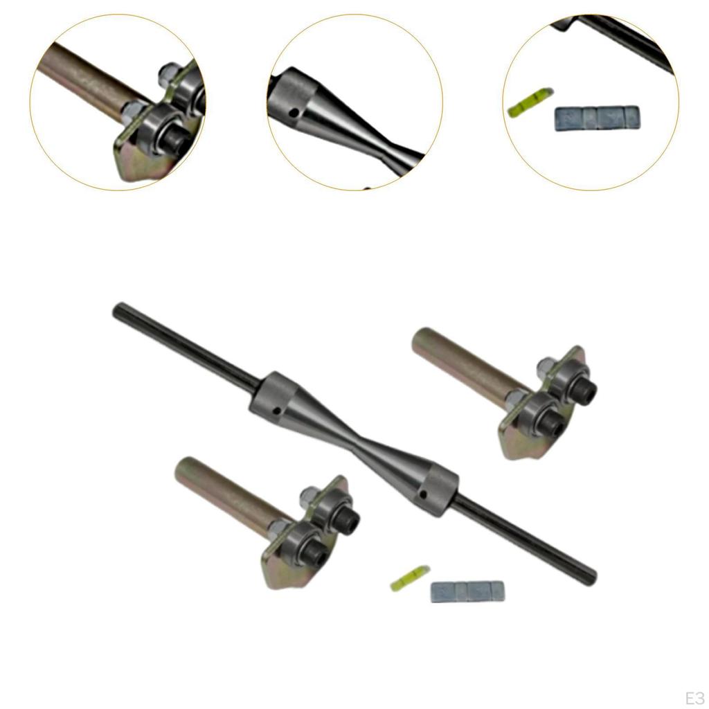 Motorcycle Bike Wheel Balancer Repair Truing Stand Portable Trailer Shop Garage High