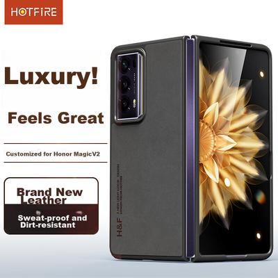 Honor Magic V3 Phone Case, New Magic V3 Protective Cover, Upgraded Skin-Like Matte Lens Full Protection Silicone Case - Midnight Black