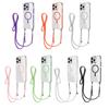 Magnetic Clear Phone Case for IPhone 16 Series Shockproof Crossbody Phone Case with Shoulder Strap Phone Protective Cover Compatible with for MagSafe