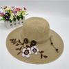 UV Protection Women's Sun Hat Flower Printed Straw Hat Fashion Fisherman's Hat  Summer Outdoor