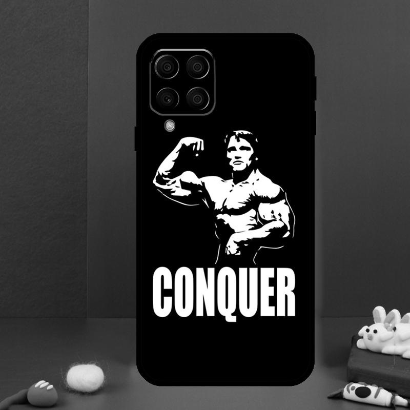 Workout Motivation Fitness Gym Quotes For Samsung Galaxy M15 M55 M33 M13 M23 M53 M31 M51 M14 M34 M54 M20 M30s M52 M32 Phone Case