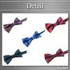 [Buzz Selection] Bow Tie, Striped, Business, Formal, Dress, Stylish, Men's NT017 (Green)
