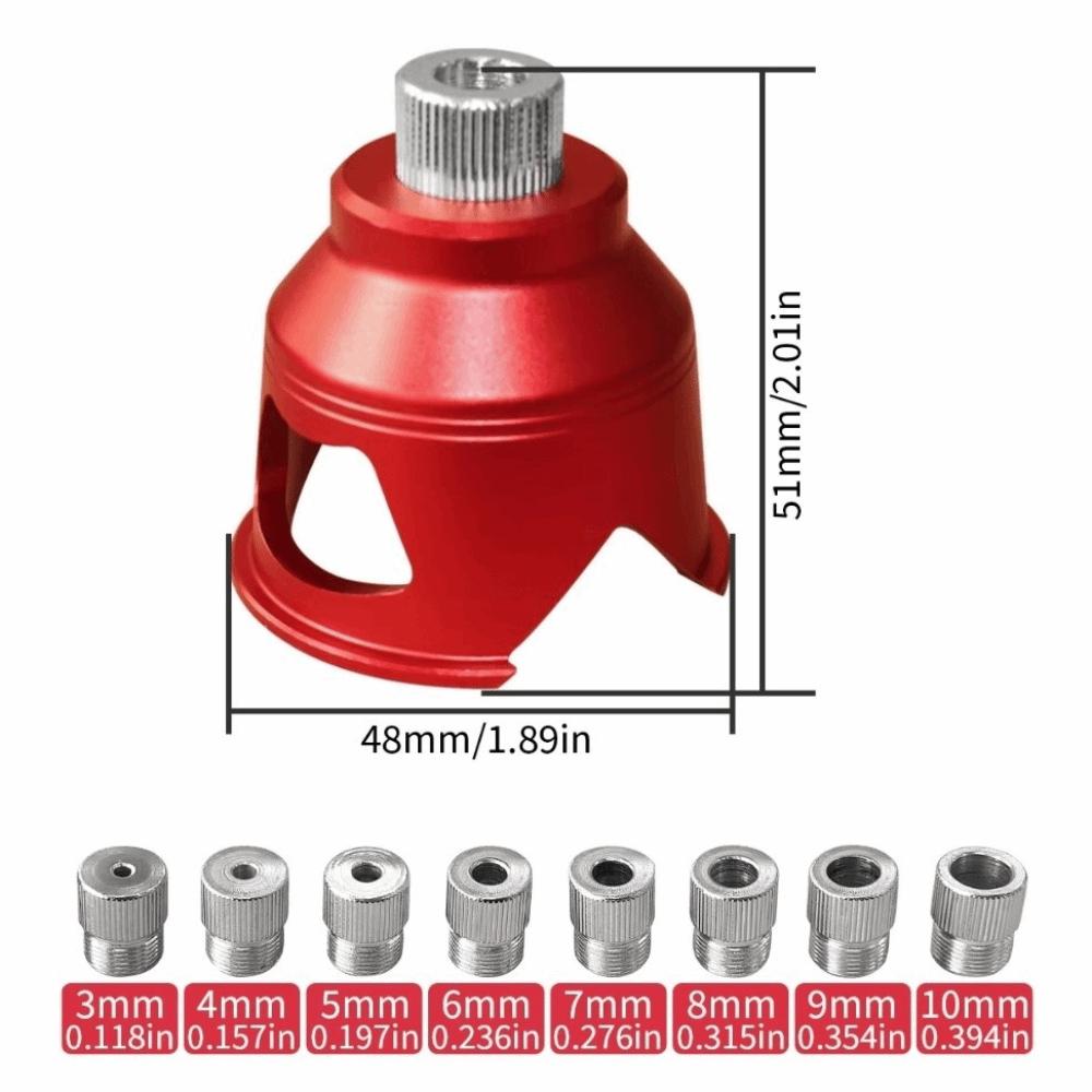 3-10mm Drill Positioning Vertical Straight Angle Guide Locator Bit Jig Hole Puncher Tools