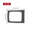 Durable Car Accessory Rear Row Storage Box Frame Durable & Functional Decoration Trim Vehicle Spare Part Fit for E90