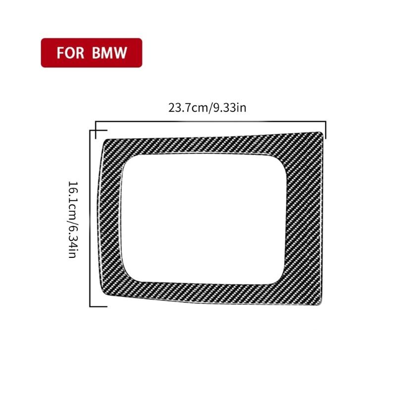 Durable Car Accessory Rear Row Storage Box Frame Durable & Functional Decoration Trim Vehicle Spare Part Fit for E90