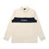 MALBON GOLF Tech Colorblock Polo Shirt Cream (Man)